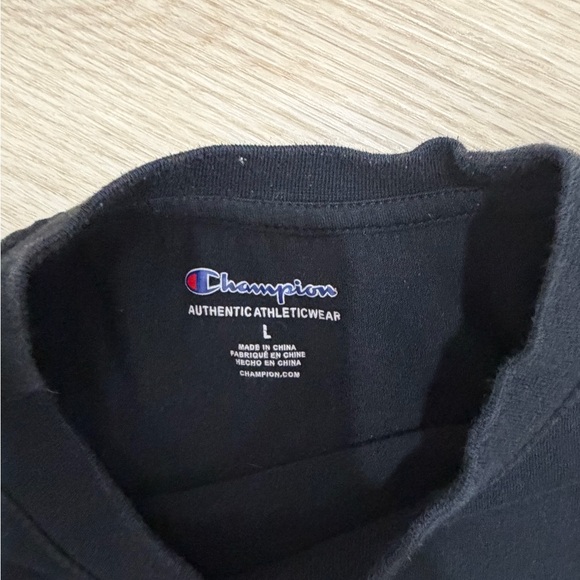 Champion Kids Hoodie & Tee Bundle – Red Hoodie & Black Tee   Size Large - Picture 5 of 5